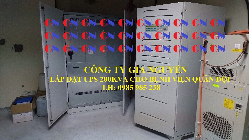 Lắp đặt Hệ thống dàn ác quy 200kVA cho bệnh viện Quân đội