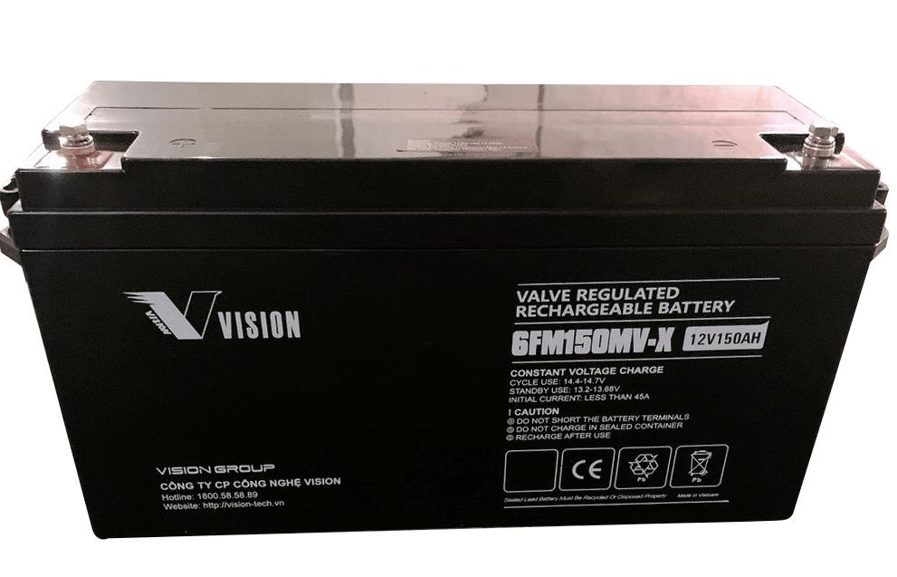 ẮC QUY VISION 6FM150E-X 12V 150Ah SIÊU BỀN
