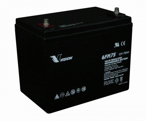 Ắc quy Vision 75ah 12V 6FM75-X