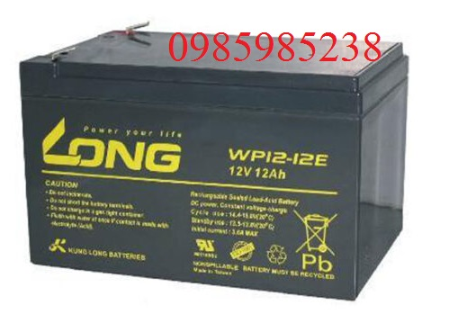 Ắc Quy LONG 12V 12Ah, WP12-12SE, WP12-12A