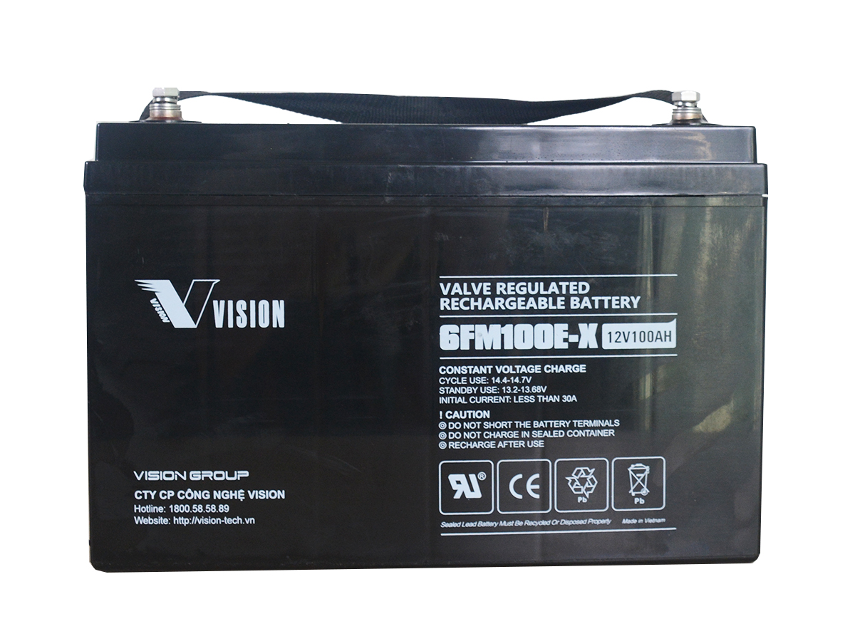 ẮC QUY VISION 6FM100E-X 12V 100Ah