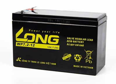Ắc Quy LONG 12V 7.5Ah, WP7.5-12
